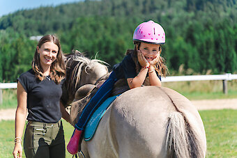 Reitunterricht für Kinder im Bayerischen Wald